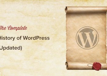history of WordPress