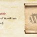 history of WordPress